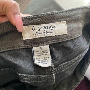 skinny olive green jeans